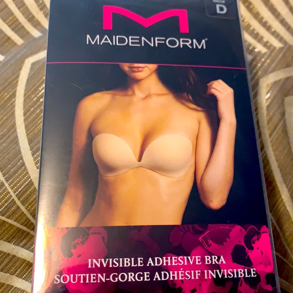 Maidenform Invisible Adhesive Bra Size D